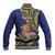 Personalised Tokelau Tokehega Day Baseball Jacket Tokelauan Tatau Flag Color - Polynesian Pride