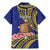 Personalised Tokelau Tokehega Day Family Matching Mermaid Dress and Hawaiian Shirt Tokelauan Tatau Flag Color - Polynesian Pride