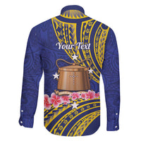 Personalised Tokelau Tokehega Day Family Matching Puletasi and Hawaiian Shirt Tokelauan Tatau Flag Color LT14 - Polynesian Pride