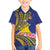 Personalised Tokelau Tokehega Day Family Matching Short Sleeve Bodycon Dress and Hawaiian Shirt Tokelauan Tatau Flag Color - Polynesian Pride