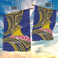 Personalised Tokelau Tokehega Day Garden Flag Tokelauan Tatau Flag Color - Polynesian Pride
