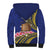 Personalised Tokelau Tokehega Day Sherpa Hoodie Tokelauan Tatau Flag Color - Polynesian Pride