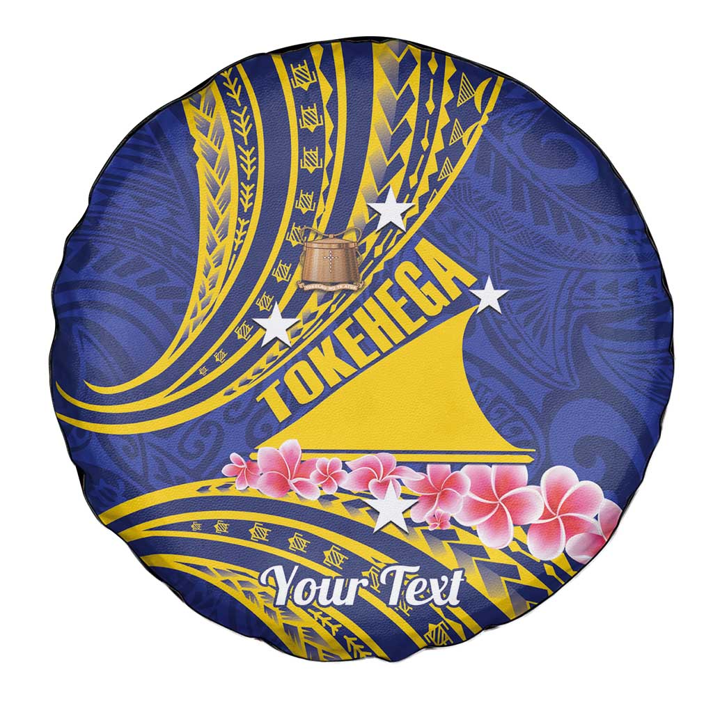 Personalised Tokelau Tokehega Day Spare Tire Cover Tokelauan Tatau Flag Color LT14 - Polynesian Pride