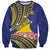 Personalised Tokelau Tokehega Day Sweatshirt Tokelauan Tatau Flag Color - Polynesian Pride