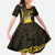 Personalised Tokelau Tokehega Day Family Matching Mermaid Dress and Hawaiian Shirt Tokelauan Tatau Black Color - Polynesian Pride