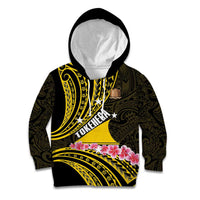 Personalised Tokelau Tokehega Day Kid Hoodie Tokelauan Tatau Black Color LT14 Hoodie Black - Polynesian Pride