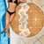 Personalised Tufi Tapa and Tattoo Festival Beach Blanket Oro Tapa Cloth With Plumeria - Polynesian Pride