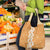 Personalised Tufi Tapa and Tattoo Festival Grocery Bag Oro Tapa Cloth With Plumeria - Polynesian Pride