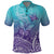 Polynesia Suicide Prevention Month Polo Shirt Butterfly Purple And Teal Ribbon Tomorrow Needs You