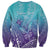 Polynesia Suicide Prevention Month Sweatshirt Butterfly Purple And Teal Ribbon Tomorrow Needs You