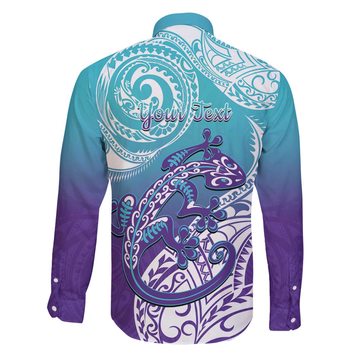 Personalised New Zealand Suicide Prevention Month Family Matching Off The Shoulder Long Sleeve Dress and Hawaiian Shirt You Matter NZ Fern With Maori Koru Lizard LT14 - Polynesian Pride