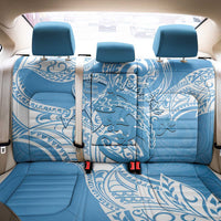 Personalised New Zealand Autism Awareness Back Car Seat Cover NZ Fern With Maori Koru Lizard