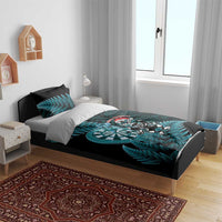 New Zealand Darts Christmas Bedding Set Maori Fern Merry Dartsmas LT14 - Polynesian Pride