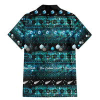 New Zealand Darts Christmas Family Matching Mermaid Dress and Hawaiian Shirt Merry Xmas Aotearoa Maori Paua Shell LT14 - Polynesian Pride