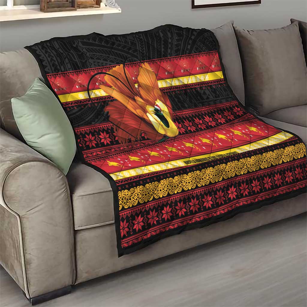 Papua New Guinea Christmas Quilt Bikpela hamamas blong dispela Krismas - Polynesian Pride