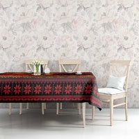 Papua New Guinea Christmas Tablecloth Bikpela hamamas blong dispela Krismas - Polynesian Pride