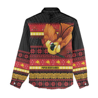 Papua New Guinea Christmas Women Casual Shirt Bikpela hamamas blong dispela Krismas LT14 - Polynesian Pride
