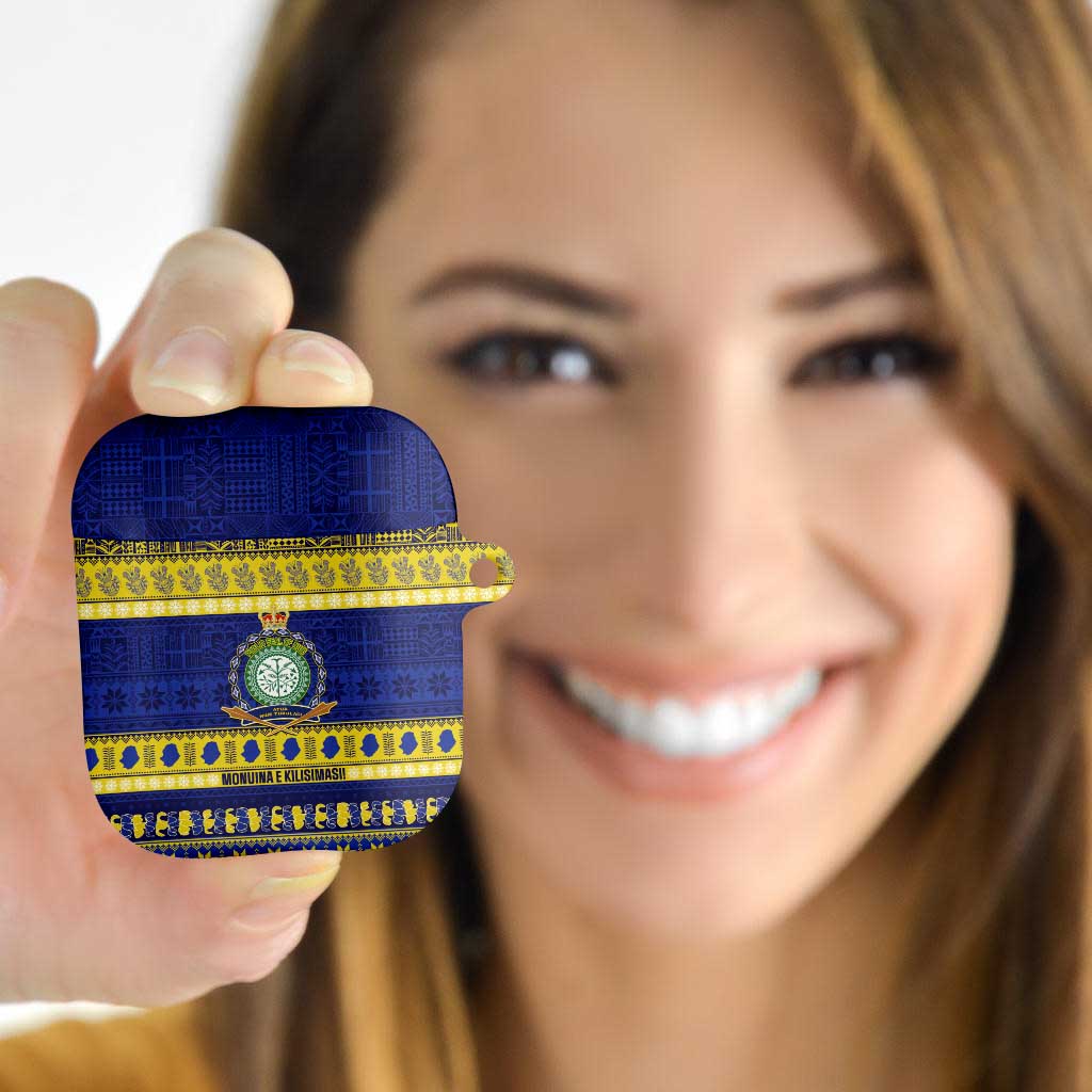Niue Christmas AirPods Case Monuina e Kilisimasi Hiapo Motifs LT14 - Polynesian Pride