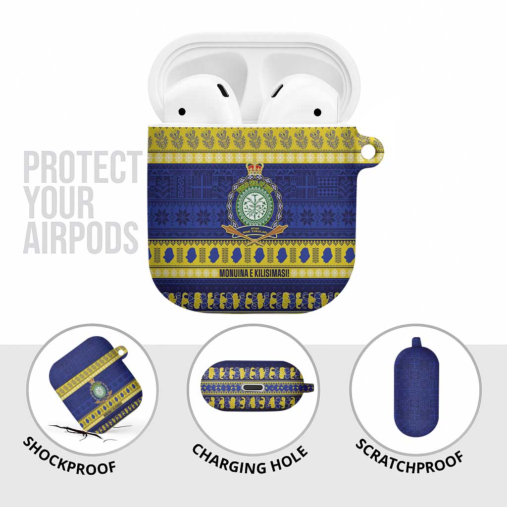 Niue Christmas AirPods Case Monuina e Kilisimasi Hiapo Motifs LT14 - Polynesian Pride