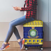 Niue Christmas Luggage Cover Monuina e Kilisimasi Hiapo Motifs LT14 - Polynesian Pride