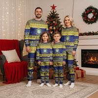 Niue Christmas Pajama Set Monuina e Kilisimasi Hiapo Motifs - Polynesian Pride