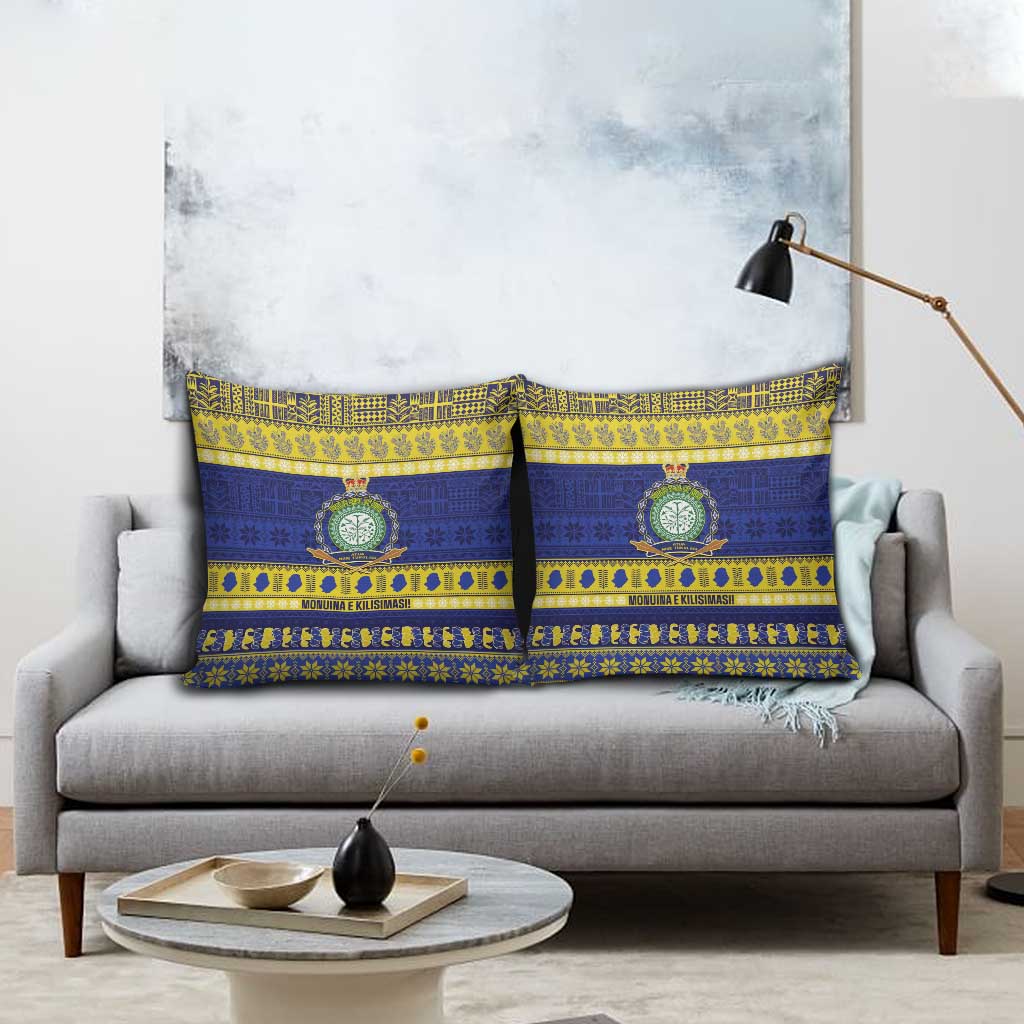 Niue Christmas Pillow Cover Monuina e Kilisimasi Hiapo Motifs LT14 - Polynesian Pride