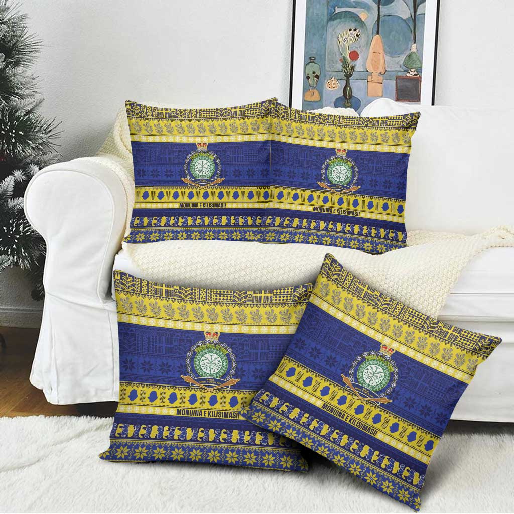 Niue Christmas Pillow Cover Monuina e Kilisimasi Hiapo Motifs LT14 - Polynesian Pride