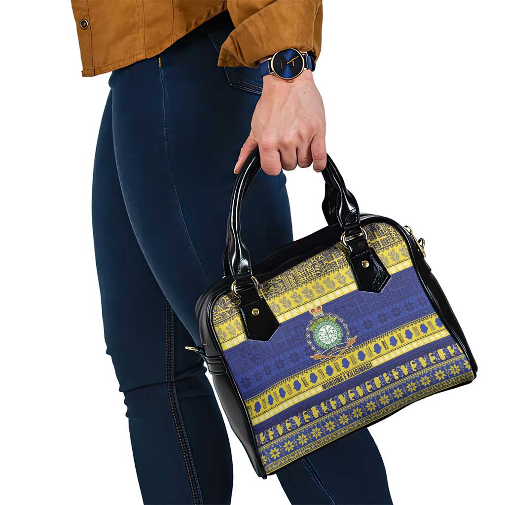 Niue Christmas Shoulder Handbag Monuina e Kilisimasi Hiapo Motifs - Polynesian Pride