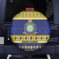 Niue Christmas Spare Tire Cover Monuina e Kilisimasi Hiapo Motifs - Polynesian Pride