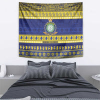 Niue Christmas Tapestry Monuina e Kilisimasi Hiapo Motifs - Polynesian Pride