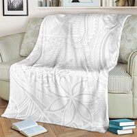 Tapu Fanau Ia Niue Blanket Happy White Sunday Unique Hiapo - Polynesian Pride