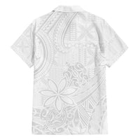 Tapu Fanau Ia Niue Family Matching Summer Maxi Dress and Hawaiian Shirt Happy White Sunday Unique Hiapo LT14 - Polynesian Pride