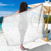 Tapu Fanau Ia Niue Sarong Happy White Sunday Unique Hiapo - Polynesian Pride