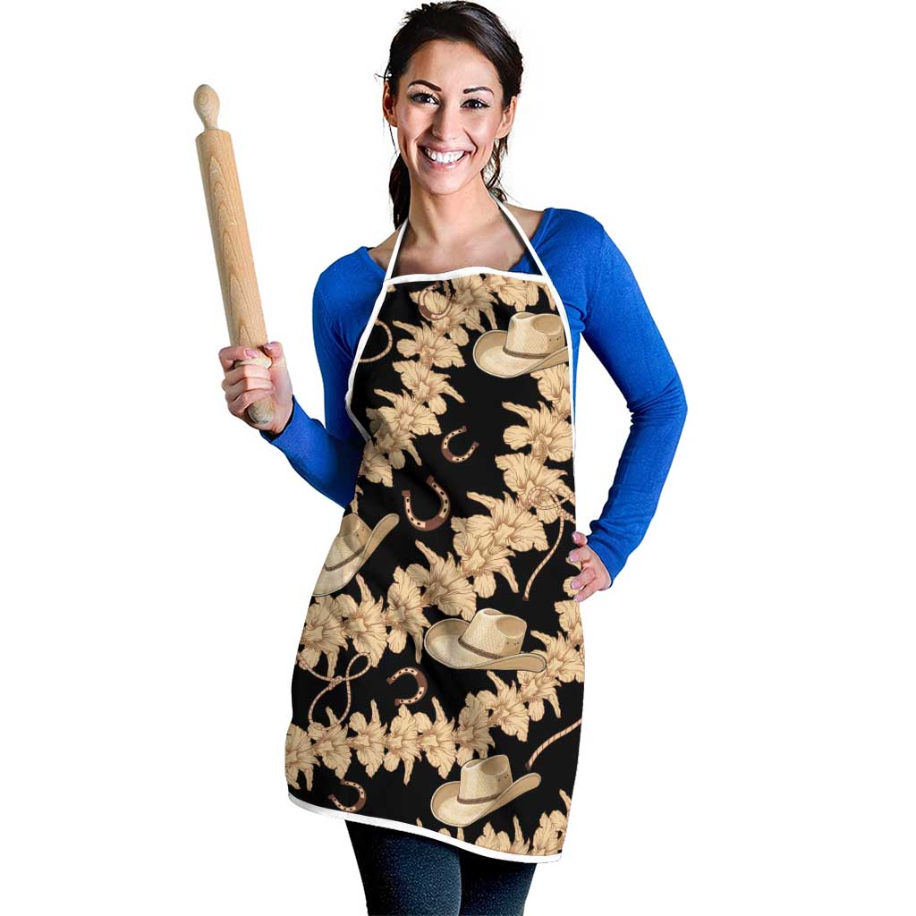 Vanuatu Cowboy Apron Seamless Straw Hats Hibiscus - Polynesian Pride