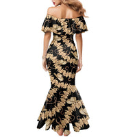 Vanuatu Cowboy Mermaid Dress Seamless Straw Hats Hibiscus - Polynesian Pride