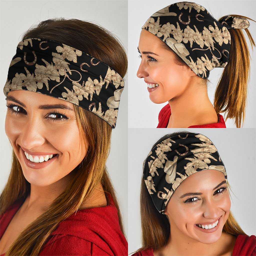 Vanuatu Cowboy Neck Gaiter Seamless Straw Hats Hibiscus - Polynesian Pride