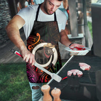 Vanuatu Boar Cowboy Apron Tusk Gradient Polynesian Pattern - Polynesian Pride