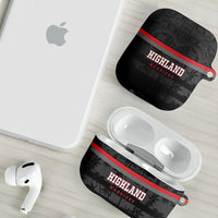 Fiji Naitasiri Rugby AirPods Case Go Highland Warriors LT14 - Polynesian Pride