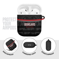Fiji Naitasiri Rugby AirPods Case Go Highland Warriors LT14 - Polynesian Pride
