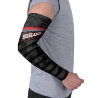 Fiji Naitasiri Rugby Custom Arm Sleeves Go Highland Warriors LT14 - Polynesian Pride