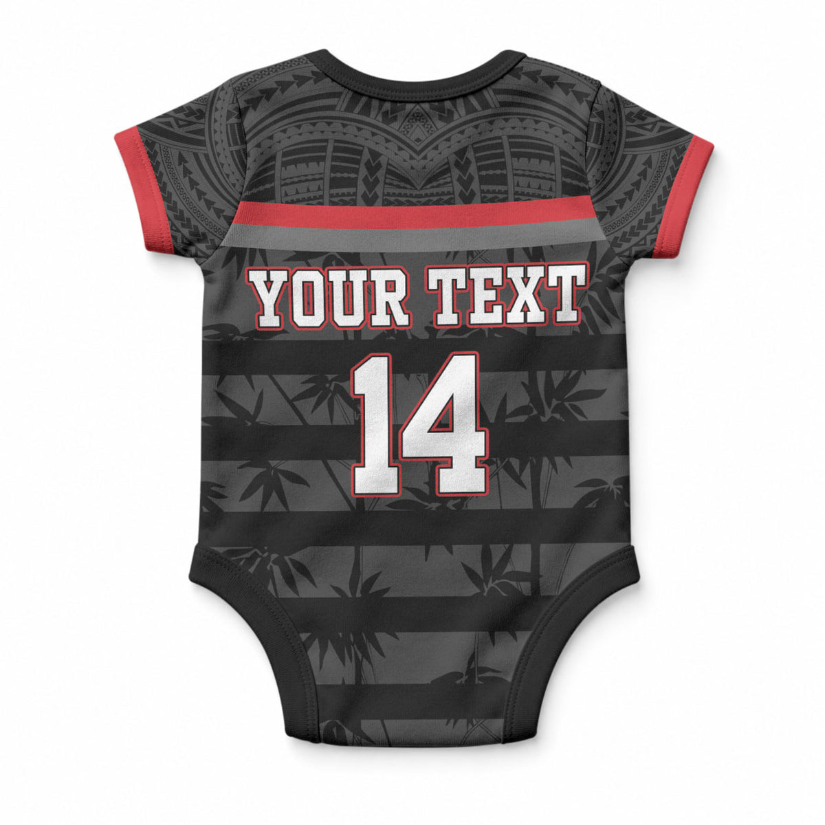 Fiji Naitasiri Rugby Custom Baby Onesie Go Highland Warriors LT14 - Polynesian Pride