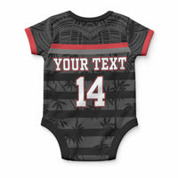 Fiji Naitasiri Rugby Custom Baby Onesie Go Highland Warriors LT14 - Polynesian Pride
