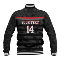 Fiji Naitasiri Rugby Custom Baseball Jacket Go Highland Warriors LT14 - Polynesian Pride