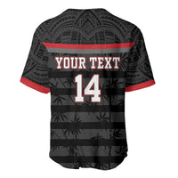 Fiji Naitasiri Rugby Custom Baseball Jersey Go Highland Warriors LT14 - Polynesian Pride