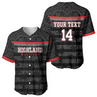 Fiji Naitasiri Rugby Custom Baseball Jersey Go Highland Warriors LT14 - Polynesian Pride