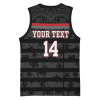 Fiji Naitasiri Rugby Custom Basketball Jersey Go Highland Warriors LT14 - Polynesian Pride