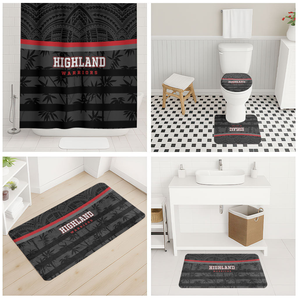 Fiji Naitasiri Rugby Bathroom Set Go Highland Warriors LT14 - Polynesian Pride