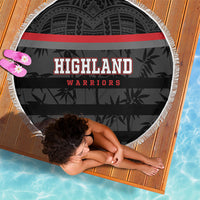 Fiji Naitasiri Rugby Beach Blanket Go Highland Warriors LT14 - Polynesian Pride