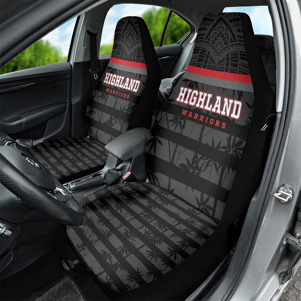 Fiji Naitasiri Rugby Car Seat Cover Go Highland Warriors LT14 - Polynesian Pride