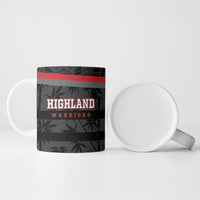 Fiji Naitasiri Rugby Custom Ceramic Mug Go Highland Warriors LT14 - Polynesian Pride